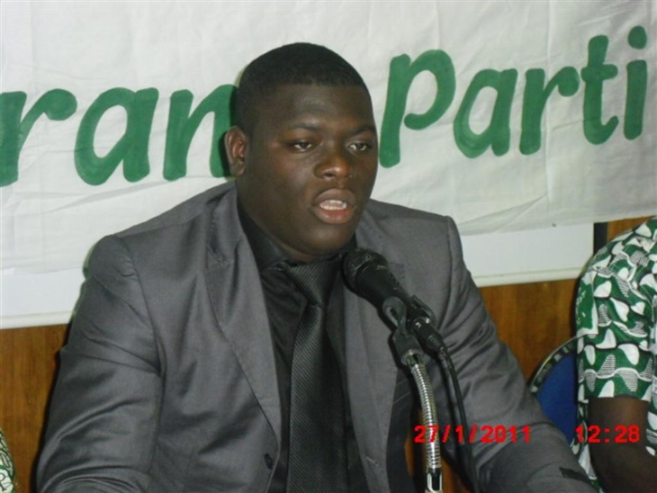 Crise post-électorale: Des jeunes du Pdci en tournée sous régionale